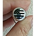 thumbnail image 4 of Family Set of FIVE MOTORCYCLE CREMATION URN Necklaces with ENGRAVED USA Flags! Includes 5 Velvet Pouches and Fill Kit, 4 of 6