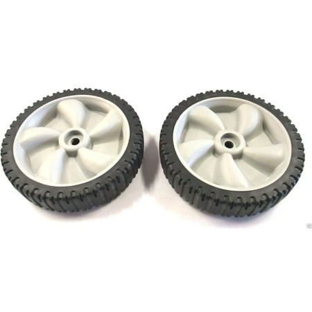 - 2 Genuine MTD 634-0190A Front Drive Wheels For Yard-Man Yard Machines Bolens OEM