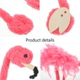 thumbnail image 2 of Flamingo Marionette Puppet Plush Animals Marionette Puppet Interactive Puppet, 2 of 9