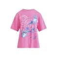 thumbnail image 5 of Stitch Women's Oversized Tee with Short Sleeves, Sizes XXS-XXL, 5 of 5