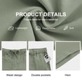 thumbnail image 4 of QDG Men's 7'' Casual Classic Shorts Adjustable Drawstring Waist Comfortable Fit for Daily Wear, 4 of 8