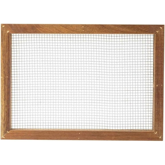 11088 Herb Drying Rack, Natural, 13.75-inch Length, Acacia Wood