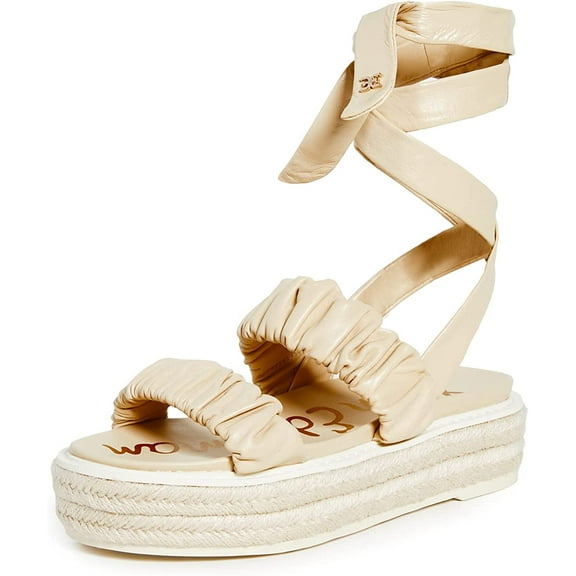 Sam Edelman Womens Kerin Platform Sandals 5.5 Sand