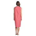 thumbnail image 3 of Casual Nights Women's Snap Front Sleeveless Lounger Housecoat, 3 of 5