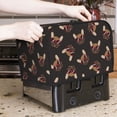 thumbnail image 7 of Sikiie Bulldog with Sunglasses Toaster Covers 2 Slice Dustproof Toaster Cover Bread Machine Cover, Dustproof Cover - 11.4" x 7.5" x 7.9", 7 of 7