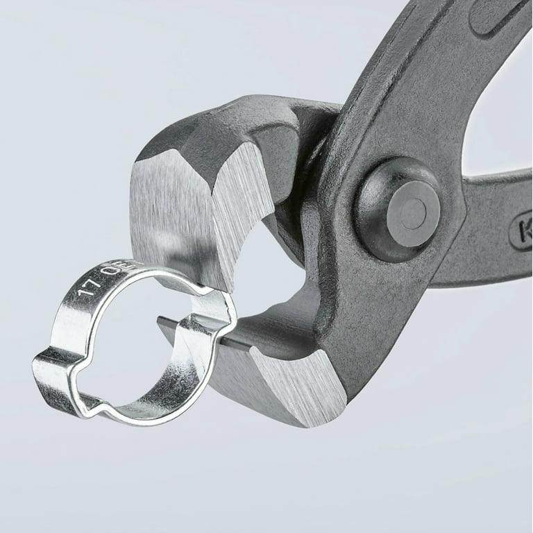 KNIPEX KNIPEX 10 98 I220 Pince pour collier de serrage à oreille gainées en  plastique noire atramentisée 220 mm