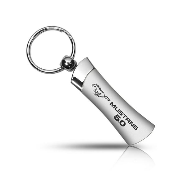 Ford Mustang 5.0 Blade Style Metal Key Chain
