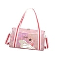 thumbnail image 1 of Bolsa de baile para niñas, bolsa de mano para niños, bolsa de viaje , bolsa para deportes, gimnasio, avión Rosa, 1 of 8