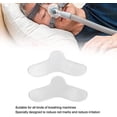 thumbnail image 3 of Almohadilla de gel nasal Almohadilla nasal CPAP Almohadilla de gel nasal 2 respirador de silicona, suministros de respirador protector nasal, 3 of 5