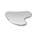 thumbnail image 1 of Soidarity Rascador en forma de corazón de acero inoxidable para estiramiento de la piel de la cara, masaje para el hogar, Spa, viajes, accesorios para Tratamientos faciales Soidarity CE000748-00B, 1 of 6