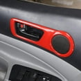 thumbnail image 5 of TINKI ABS Inner Car Look Interior Door Handle Panel Cover Trim for Toyota Tacoma 2011 2012 2013 2014 2015, 5 of 14