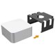 thumbnail image 3 of For Mac Mini M4/M4 Pro Under Desk Mount - Space-Saving Monitor Holder, Heat Dissipation Bracket, Com, 3 of 5