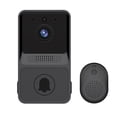 thumbnail image 2 of Klonfd Smart Wireless Remote Control Video Doorbell Smart Video Ring Doorbell Home Intercom Night Wifi Connection Antilost Doorbell Two Way Call APP Control Camera, 2 of 6