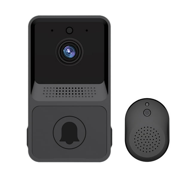 Video Timbre Inalámbrico Inteligente - Visión Nocturna HD, Llamada Bidireccional, Control APP, Batería 800mAh - para Seguridad en el Hogar y Monitorización Remota