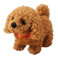 thumbnail image 4 of Juguete de peluche eléctrico, juguete interactivo con forma de animal, juguete interesante para , niñas, , regalos de cumpleaños Perro Marrón Yotijar Juguetes de peluche eléctricos, 4 of 10