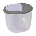 thumbnail image 2 of GROWTH TANK Dog Food Storage Container Organizer Large Capacity Rice Box Sealed Can with Lid gray, 2 of 9