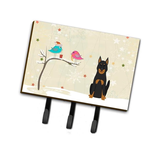 Christmas Presents Between Friends Beauce Shepherd Dog Leash or Key Holder
