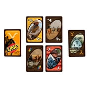 UNO Yellowstone Card Game for Kids, Adults & Family Night with Deck Inspired by the TV show