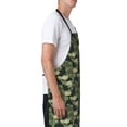 thumbnail image 3 of Lsque Camouflage Shark Waterproof Apron Chef Aprons for Men Heavy Duty Chemical Work Apron Extra Long Grilling Aprons with Adjustable Bib Apron, 3 of 9