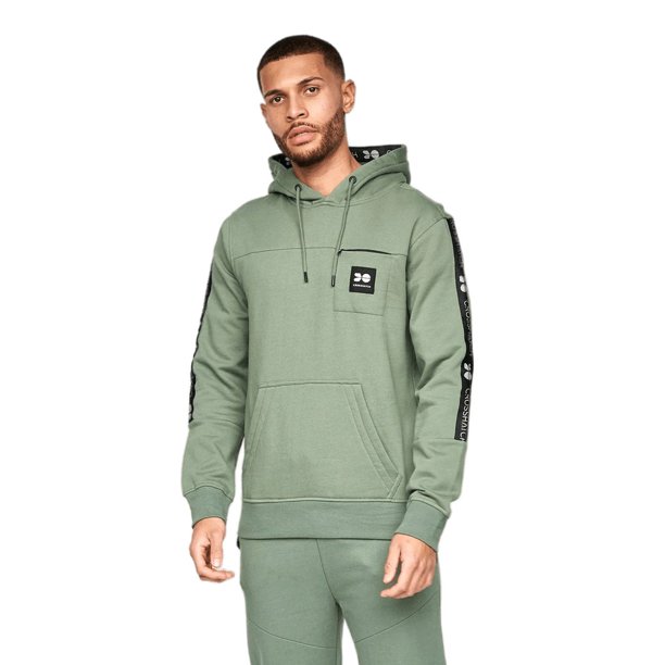 Crosshatch - Sudadera Tapeworth para Hombre (Verde Laurel)