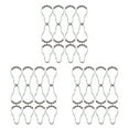 thumbnail image 4 of Ganchos enrollables para cortina de ducha Wosthever 12 piezas de Acero inoxidable accesorios universales, 4 of 6