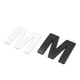 thumbnail image 1 of Auto Adhesivo Emblema Distintivo Adhesivo Negro Metal 3D M Letra del Alfabeto en Forma, 1 of 1