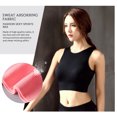thumbnail image 4 of Chaleco deportivo Sujetador con aros Ropa interior para correr de yoga de secado rápido Fitness, Negro, M seitruly AP001273-22B, 4 of 7