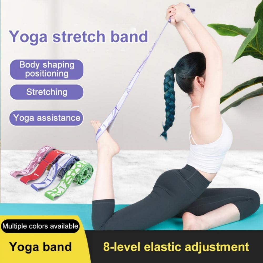 Multi-use Gym Fitness Yoga Aids Belt Exercise Stretch Out Strap Resistance Bands 