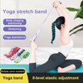 thumbnail image 5 of 7.54ft Elastic Sports Stretching Strap with Loops for Physical Therapy, Yoga, Leg Exercise and Flexibility, 5 of 12