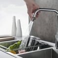 thumbnail image 3 of Xihbxyly Grifo con Filtro Universal, Salida de Agua Giratoria de 80°, Chorro Suave y Potente, Ahorro de Agua, Fácil Instalación, Apto para Grifos de 22 Mm, Material Ecológico, Modelo 2020, 3 of 4