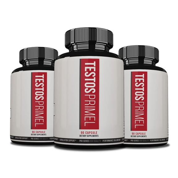 Testos Primel Advanced Formula, TestosPrimel for Muscles, Testoprime, 270 Capsules, 3 Months Supply