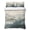 Gray Green, variant on Twin XL Quilt Set 68''x98'', Mountains Lightweight Summer Bedspread Coverlet Set with 2 Pillow Shams, Farmhouse Forest Nature Trees Landscape Breathable All Season Quilt Bedding for Dorm/Guest Room