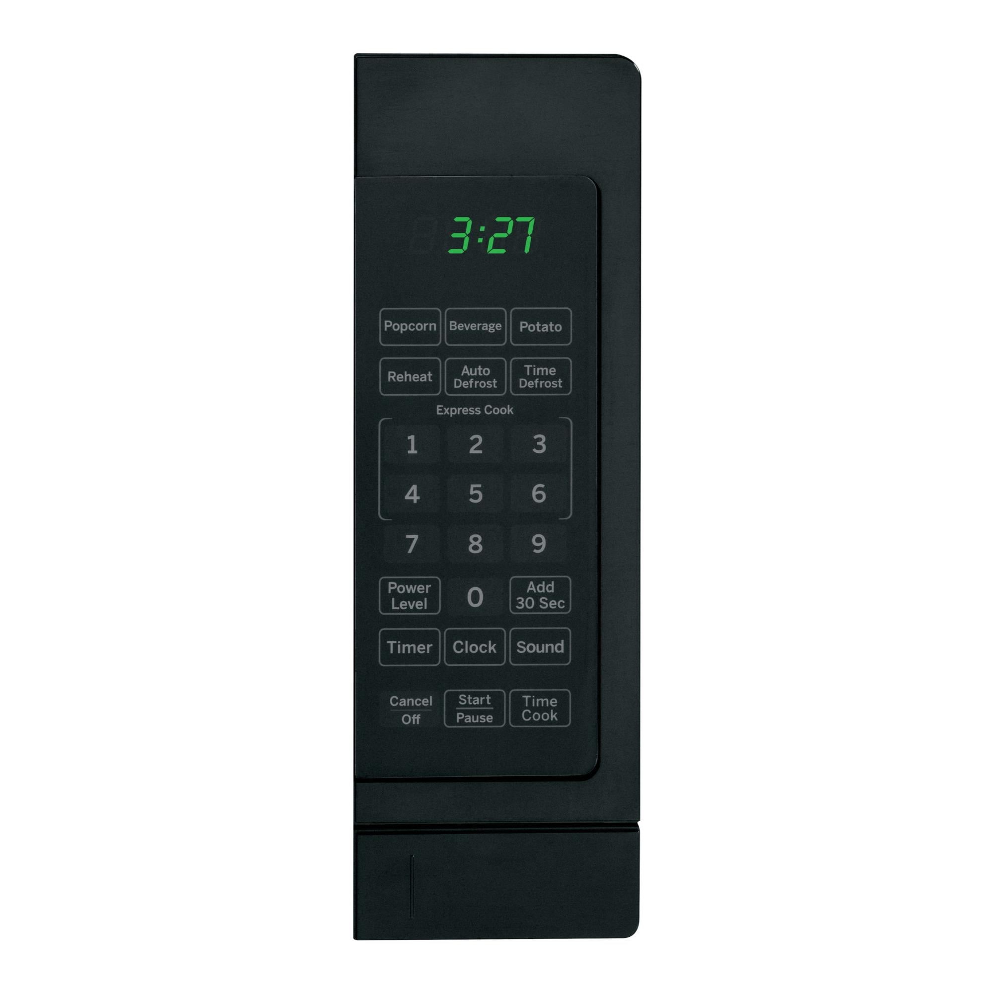 Ge 0.7 Cu.Ft. Countertop Microwave Oven, Black