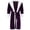 Purple, variant on WCJM Winter Plush Long Lengthened Robe Sleeved Coat Women Slim Fit & Fashion-Forward: Lingerie That Loves Your Curves