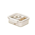 thumbnail image 1 of EastVita Large Snack Box, Divided Serving Tray with Lid, Charcuteries Container for Portable Snack Platters, Clear Organizer for Candy Building Blocks Nuts Snacks, 1 of 8