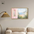 thumbnail image 3 of Mediterranean Pink Canvas Spring Color Prints by Art Remedy, Gold Frame, 36 x 24, 3 of 7