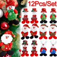 thumbnail image 2 of Adornos navideños DIY, regalo de Navidad, Papá Noel, muñeco de nieve, árbol, colgante, muñeco, decoración para el hogar, Noel Natal, feliz año nuevo, 2 of 5