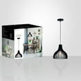 thumbnail image 3 of Xtricity - Pendant Light, 13.3 '' Width, From The Devon Collection, Black, 3 of 3