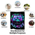 thumbnail image 4 of Yibo Gaming Gifts for Men Blanket Flannel Soft and Comfortable Anti-static Bed Sofa Blanket, 4 of 8