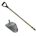 thumbnail image 2 of Dune Scoops Kraken 11" x 8" Stainless Metal Detector Sand Scoop w/ Sm Hexagon Holes and Dune Large & Strong Collapsible Stainless Steel Handle Universal Pole, 2 of 13