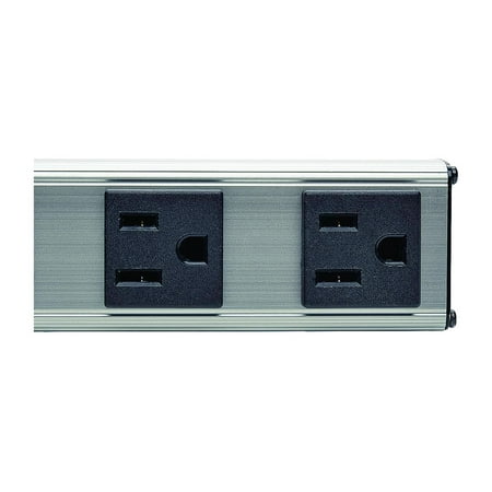 UPC: 0037332198525 | Tripp Lite 4 Outlet Power Strip 10 ft. Cord with NEMA 5-15P Plug 12 in. (PS120410)
