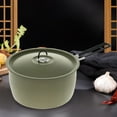 thumbnail image 5 of SIEYIO Nonstick Camping Frying Pan Portable Quick Heating Pot Foldable Cookware Pot for Hiking BBQ Picnic Fishing Easy to Use, 5 of 21