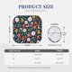 thumbnail image 3 of Fotbe Holiday Christmas Cookies Juego de 2 Piezas de Parasoles para Parabrisas | Bloqueador Solar para Auto | Accesorios Plegables para Protección Solar Interior-Medium, 3 of 6