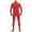 Red, variant on Unisex Adult Zentai Bodysuit Without Hood (Black 160-S)