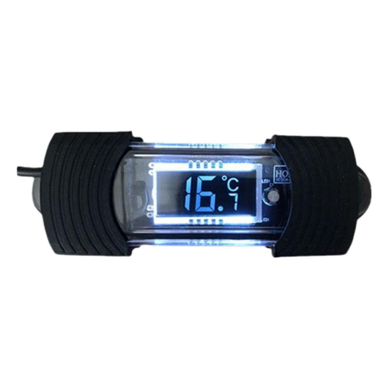 Fish Tank Thermometers Aquarium Electronic Tool for Glass Terrarium Regular