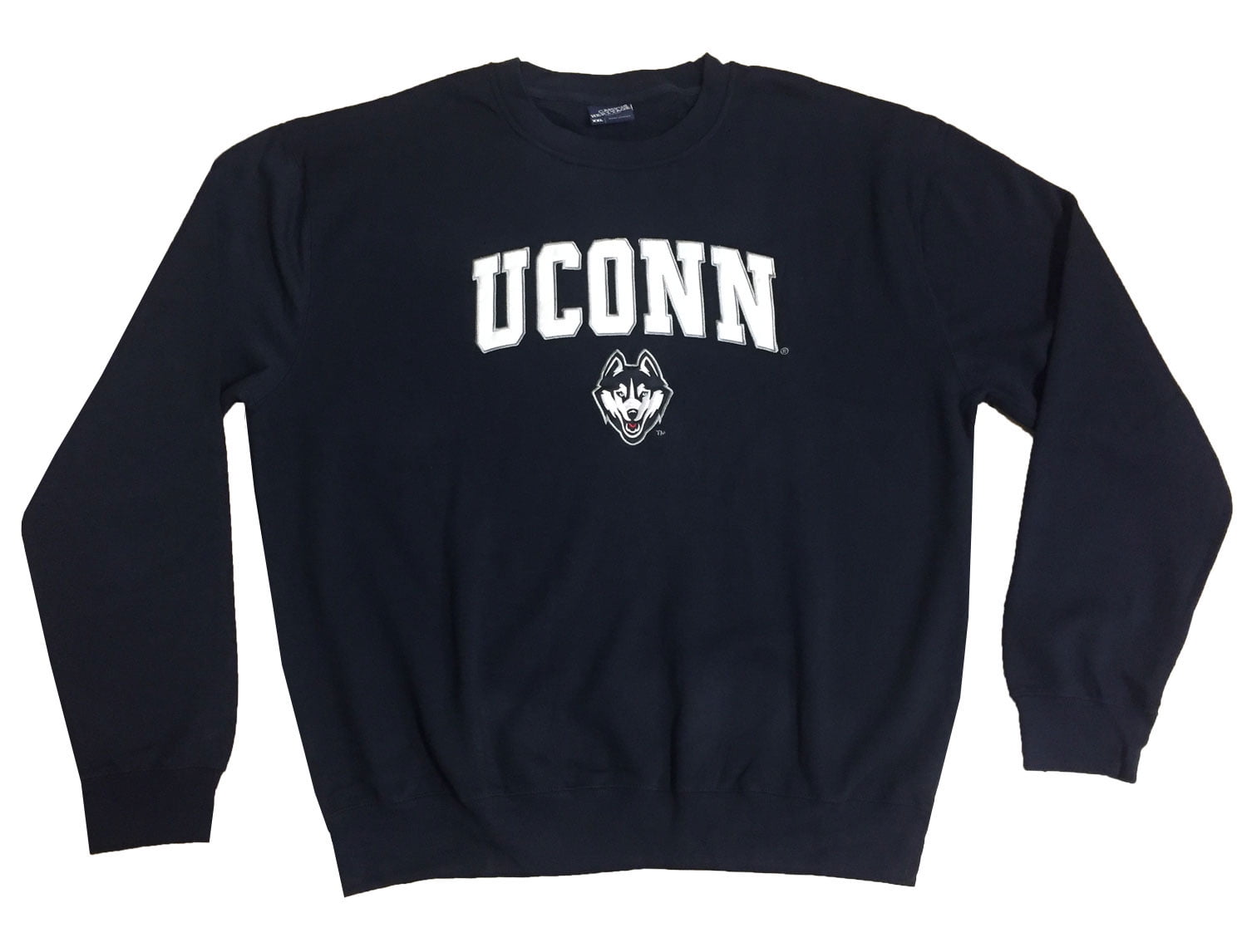 uconn crew neck sweatshirt
