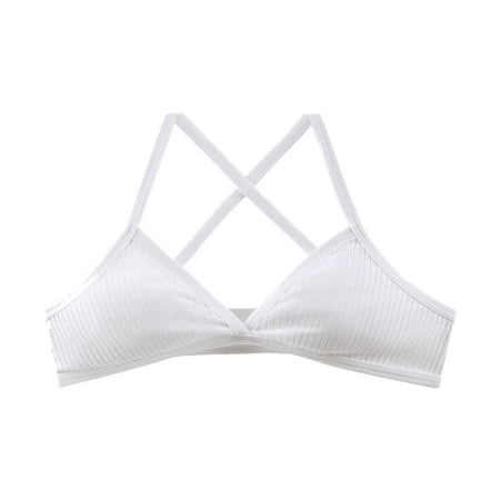 

Bigersell Bralettes for Women Everyday Bras Fashion Woman s Active Bra Beauty Back Wrap Hollow Out Bra Bikini Underwear Sports Bras for Ladies 143