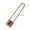 Rose Gold-284, variant on Stainless Steel Fruit and Vegetable Corer Tool for s Bitter Melon Pitting Kitchen Gadget 16cmforKitchen Supplies(Blue),Ccwuwei