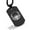Black, variant on Stainless Steel Aquarius Zodiac (Water Bearer) Dog Tag Pendant Necklace