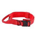 thumbnail image 2 of Deago Tactical Dog Collar Military Dog Collar Adjustable Nylon Dog Collar Heavy Duty Metal Buckle with Handle for Dog Training (Red, M), 2 of 9